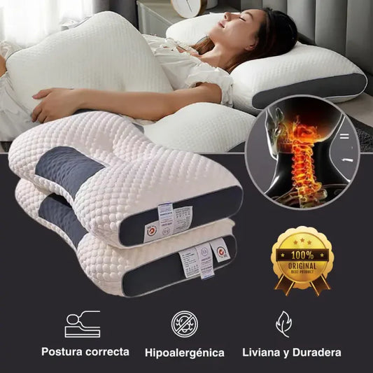 SleepMax – Almohada Ergonomica Ortopédica Inteligente [PROMO 2X1]
